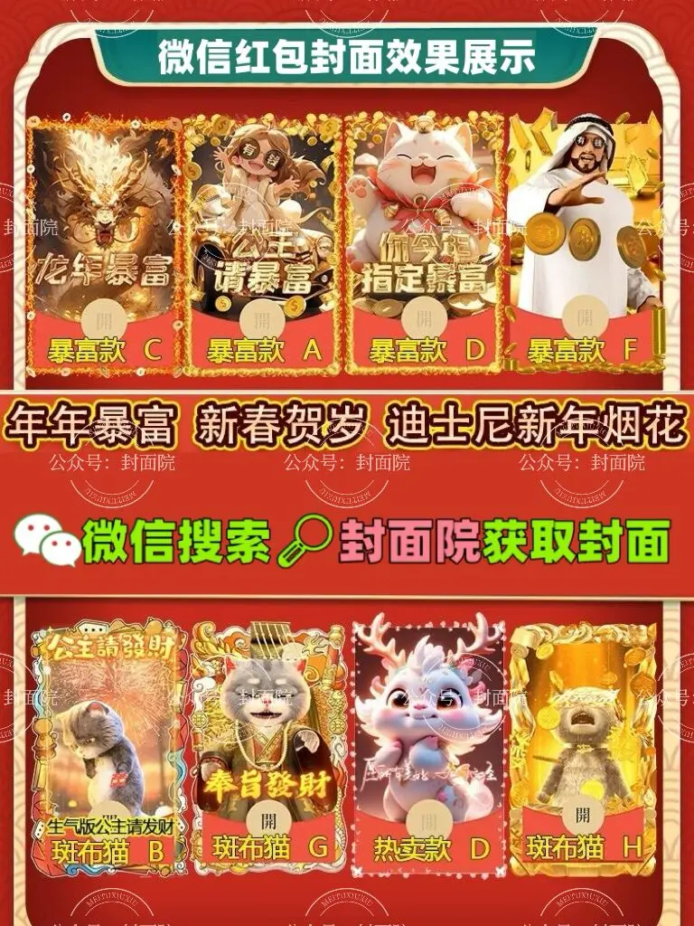 2024最新永久版《微信红包封面序列号大全》免费拿 - 拥有丰富微信红包封面序列号 - 无广告在线使用