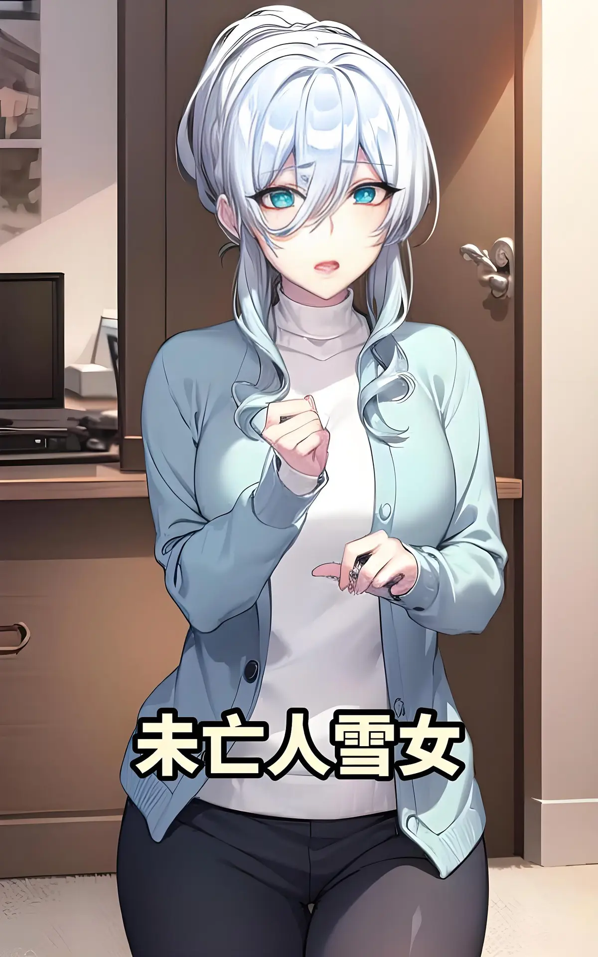 免费看《不擅长交际的未亡人雪女与诅咒戒指》 - 未亡人雪女和诅咒戒指的奇妙故事，学园里暂停时间的秘密 - 不擅长交际的未亡人雪女与诅咒戒指全本漫画